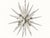 Sputnik Pendant Light with 31 Transparent and Nickel Murano Glass Tips from Justfurnituress SRL For Sale - Image 6 of 8