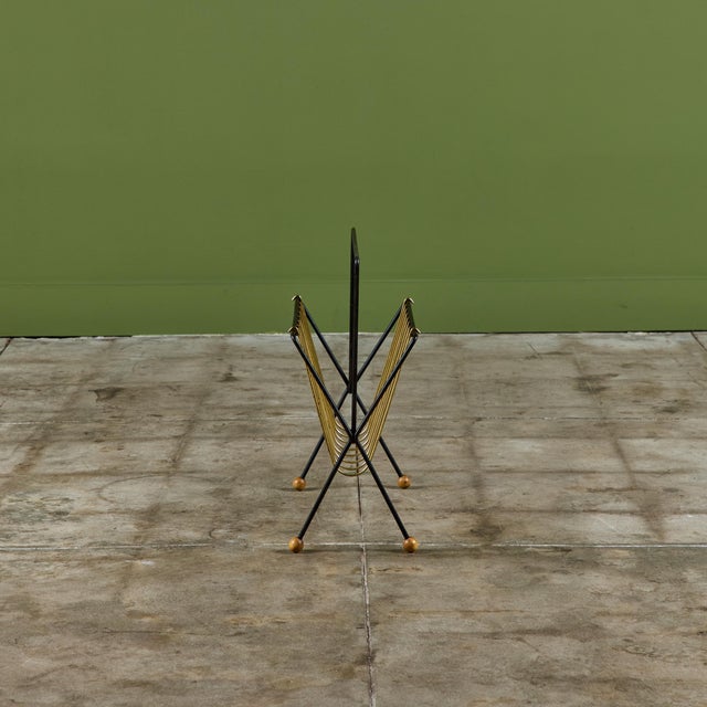 Tony Paul Tony Paul Wire Magazine Rack For Sale - Image 4 of 14