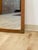 Mid 20th Century Vintage MCM Dixie Act II Walnut Mirror, Brass Details Wall Accent, Campaign For Sale - Image 5 of 8