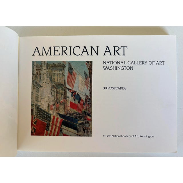 1990s Vintage American Art National Gallery of Art, Washington 30 Postcards Book For Sale - Image 5 of 12