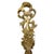 19th Century Antique Gilt Brass Ribbon & Music Wall Sconce For Sale - Image 5 of 10