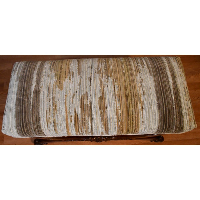 We are pleased to offer this beautiful antique French Louis XV Window Bench, from the 1900s . This Bench is made of carved...