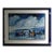 Earl Biss "War Flag on Broken Water" Hand Signed Landscape Framed Make an Offer For Sale