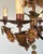 Lacquered Iron Chandelier, Turin, Italy, 1960s For Sale - Image 9 of 11