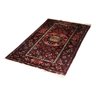 Vintage Hand-Woven Hamadan Rug, 1960s For Sale