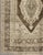 Textile Green Brown, Taupe Turkish Vintage Oushak Rug With Medallion 6'1 X9'8 For Sale - Image 7 of 7