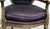 French Early 20th Century Pair of Tufted Oval Back Carved French Regency Style Arm Chairs For Sale - Image 3 of 8