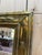 Antique Brass Bistro Mirror, 1900s For Sale - Image 5 of 6