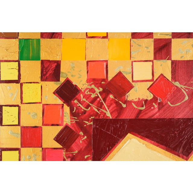 Colorful Squares #2 by Marc Foster Grant For Sale - Image 4 of 5