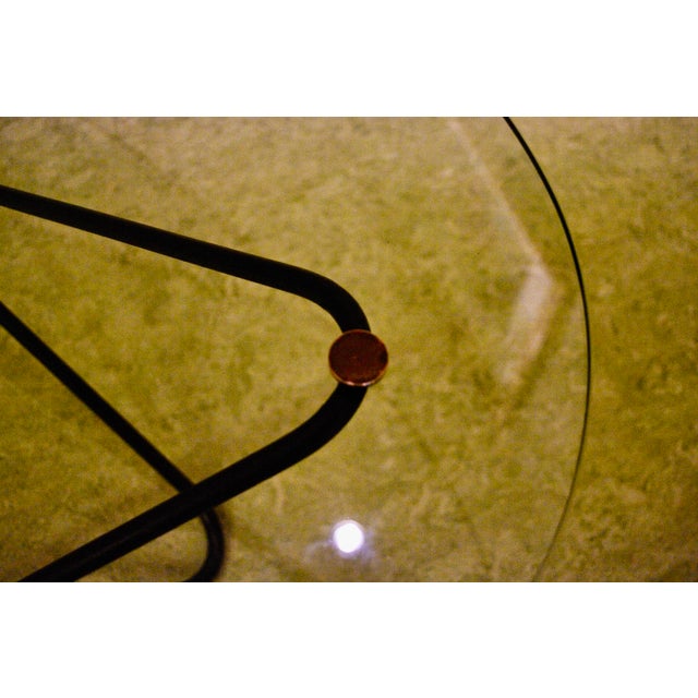 Black Jasmin Coffee Table by Florent Lasbleiz for Airborne, France, 1954 For Sale - Image 8 of 9