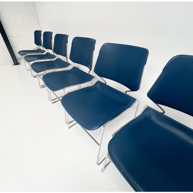 Mid-Century Modern Stackable Matrix Krueger Chair by Thomas Tolleson, 1970s For Sale - Image 3 of 14