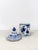 Mid 20th Century Vintage Delft Blue White Ginger Jar Painted Porcelain Decor For Sale - Image 5 of 8