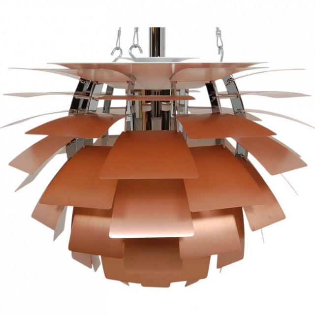 Copper Artichoke Lamp by Poul Henningsen for Louis Poulsen, 1950s For Sale - Image 12 of 12