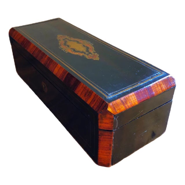 French Napoleon III Glove Box For Sale
