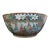 Chinese Export Porcelain Famille Rose Medallion 11" Punch Serving Bowl For Sale