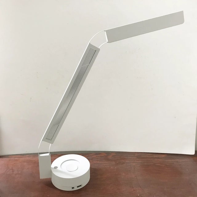 Contemporary White Fade Articulating Adjustable Task Light Lamp For Sale - Image 10 of 10