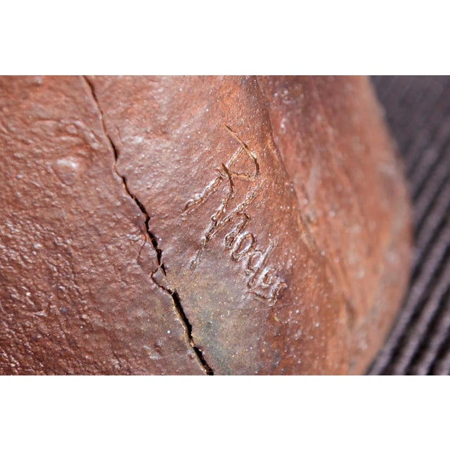 Brown Large Sculpture by Daniel Rhodes, USA, 1970s For Sale - Image 8 of 12