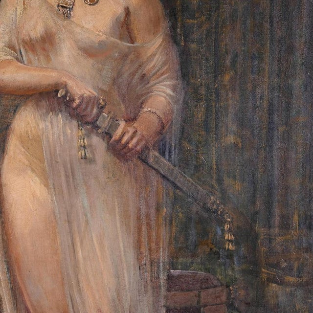 Fritz Neuhaus, Judith and Holofernes, Painting For Sale - Image 6 of 8