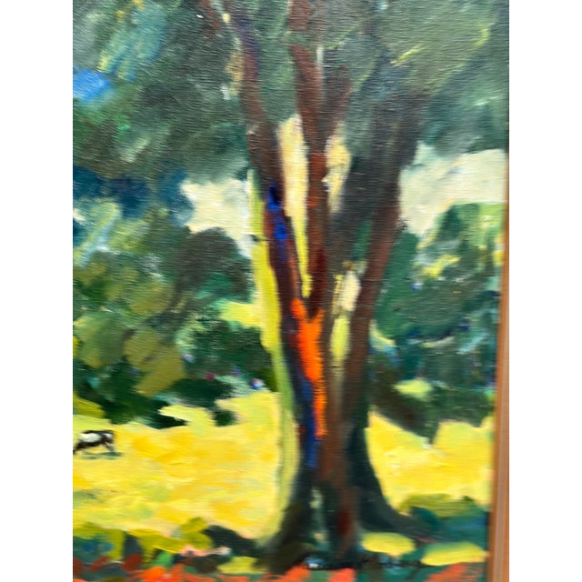 Maurice Moberg, Gläntan, Båstad, 1950s, Oil Painting on Canvas, Framed For Sale - Image 6 of 18