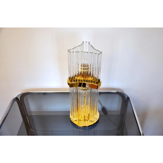 1970s Table Lamp by Gaetano Sciolari for Lightolier, 1970s For Sale - Image 5 of 8