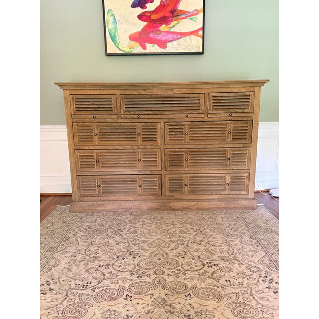 Oversized Restoration Hardware Shutter Dresser For Sale In Washington DC - Image 6 of 7