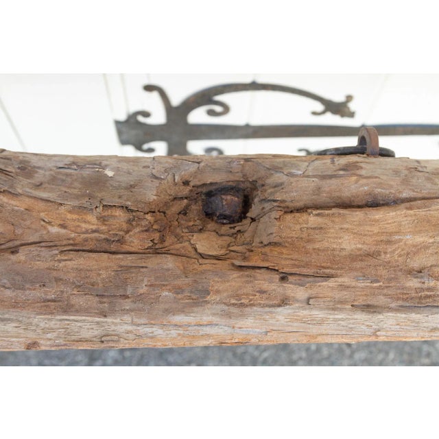 Long 18th Century Gangaur Architectural Carved Beam For Sale - Image 10 of 13