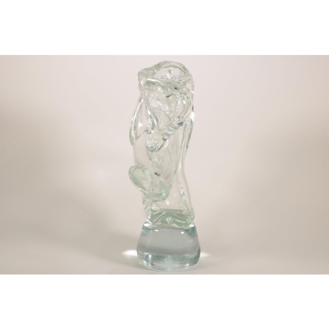 Harvey Littleton Harvey K Littleton Glass Sculpture For Sale - Image 4 of 9