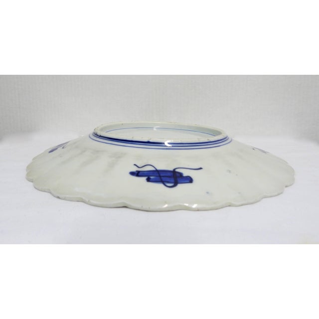 Early 20th Century Hand-Painted Chinese Imari Charger Plate For Sale - Image 9 of 10