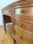 Vintage Edwardian-Style Oak Pedestal Desk With Casters For Sale - Image 9 of 10