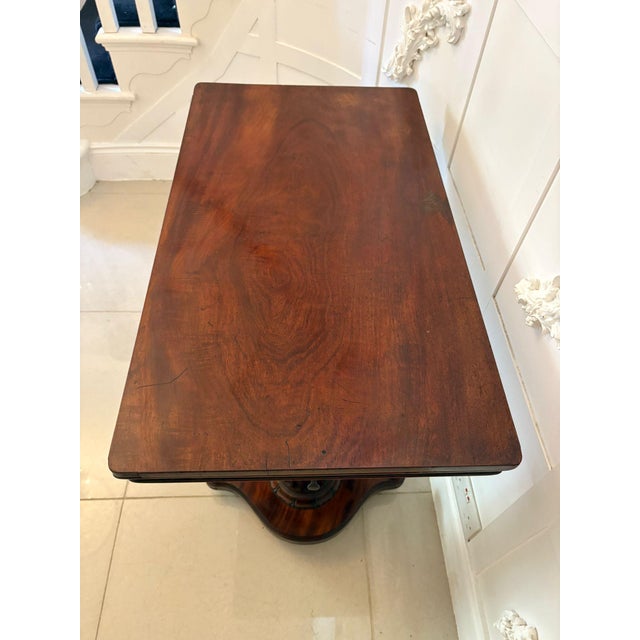 Wood Antique Victorian Mahogany Adjustable Side Table, 1850s For Sale - Image 7 of 10