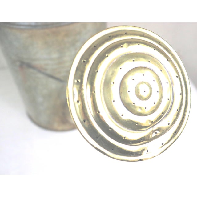 Metal Early 20th Century English Watering Can For Sale - Image 7 of 7