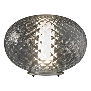 Recuerdo Table Lamp in Textured Blown-Glass by Mariana Pellegrino Soto for Oluce For Sale