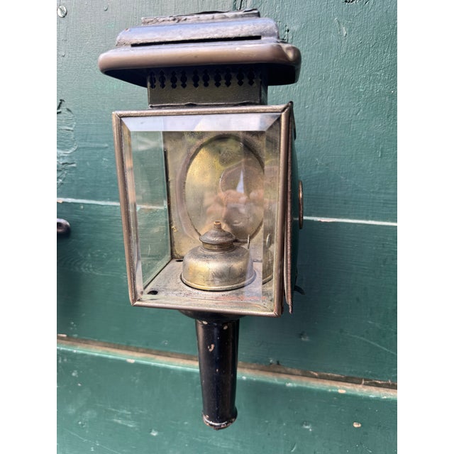 Late 19th Century Pair of 19th Century Carriage Lanterns. For Sale - Image 5 of 9