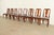 Henkel Harris Queen Anne Solid Cherry Wood Dining Chairs, Set of Eight For Sale - Image 13 of 13