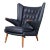 Danish Modern Leather "Papa Bear" Chair by Hans J. Wegner for a.p. Stolen, 1950s For Sale