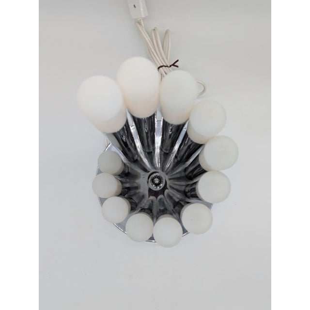 1970s Italian Table Lamp by Gaetano Sciolari for Fidenza Vetraria, 1970s For Sale - Image 5 of 8