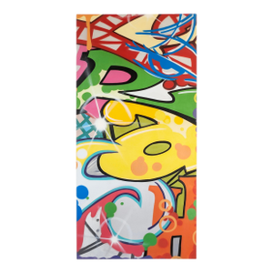 Crash (John "Crash" Matos), Tower 1 (Huge Original Painting on Canvas), 2011
