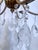 Metal 1950s Vintage Spanish Chandelier With Crystal Prisms For Sale - Image 7 of 10