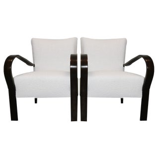 Set of Art Deco Lounge Chairs For Sale