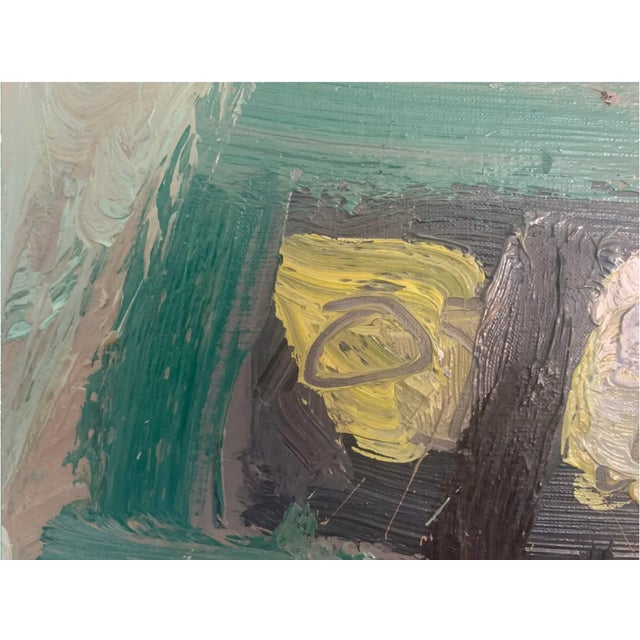 Modernist Oil Painting - Framed For Sale In New York - Image 6 of 10