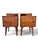 A charming pair of original mid-century bedside cabinets, dating to circa 1960, constructed in beautifully figured maple...