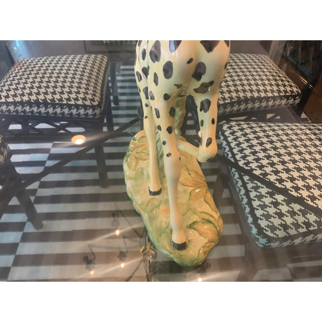 1980s Large Porcelain Giraffe For Sale In Chicago - Image 6 of 13
