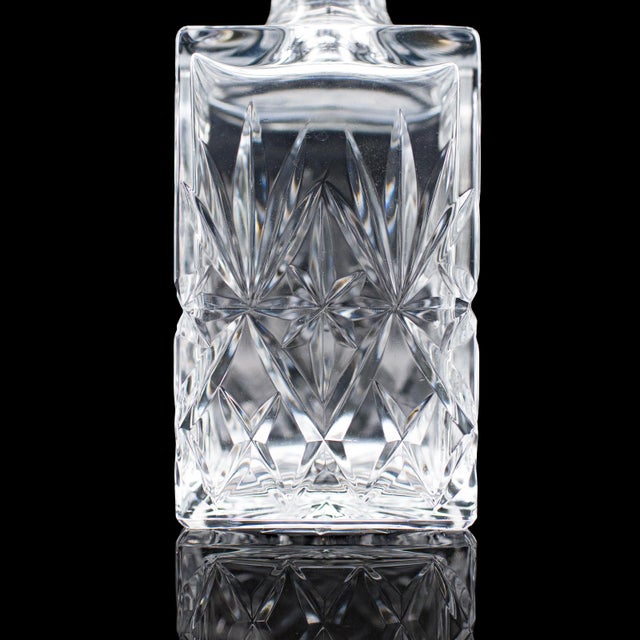 Vintage Whisky Decanter, English, Cut Glass, Scotch Bottle, Whiskey, Spirits For Sale - Image 10 of 11