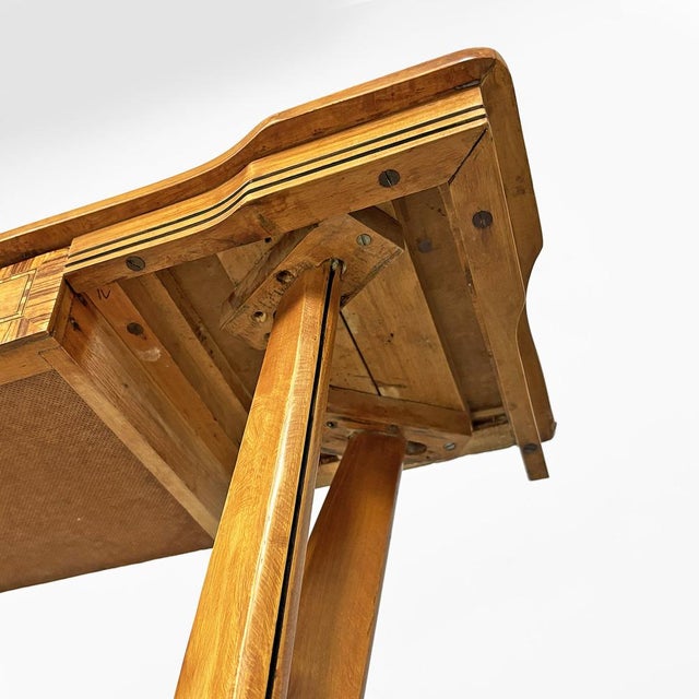 Art Deco Italian Wooden Console, 1940s For Sale - Image 12 of 17