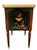 Shell Vintage Theodore Alexander Hand-Painted Chinoiserie Three-Drawer Accent Chest With Brass Gallery For Sale - Image 7 of 12
