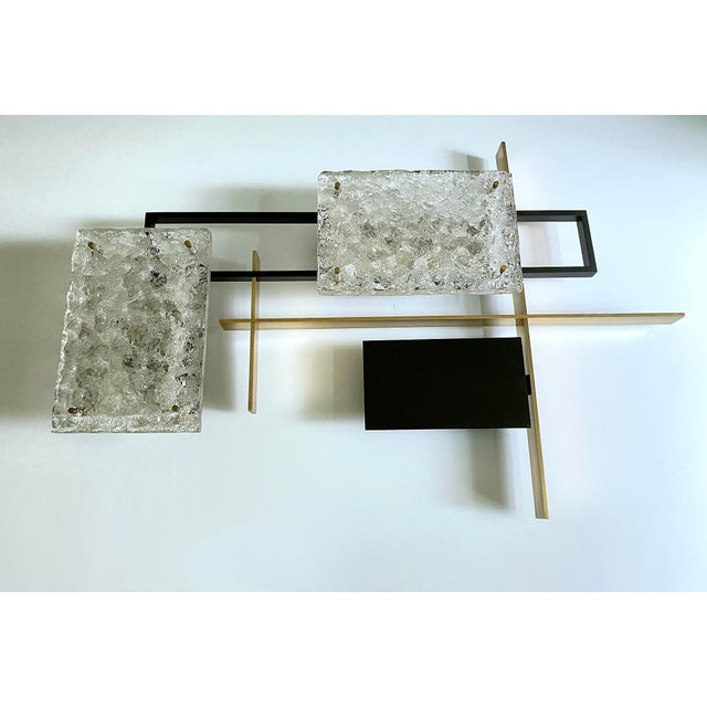 1960s Vintage Murano Glass Sconce from Arlus, 1960s For Sale - Image 5 of 18