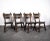 Mid-century german oak dining chairs from the 1960s high quality dining room chairs from the 60s. The chairs have a unique...