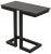 Metal Alonzo Side Table in Black Metal with Marble For Sale - Image 7 of 10