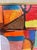 Abstract Kenneth Joaquin Mid-Century Colorful Abstract Painting For Sale - Image 3 of 8