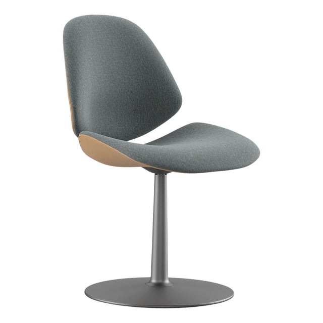 Council Family Salon Chair in Steelcut by Salto and Sigsgaard for OneCollection For Sale